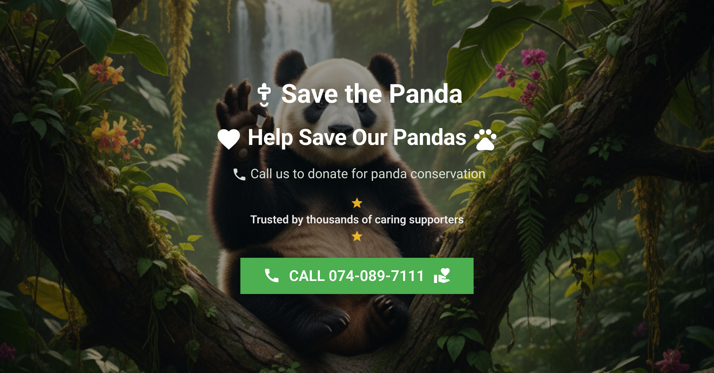 Large Horizontal Banner Example